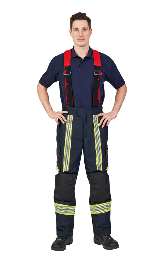 Bild von ROSENBAUER Feuerwehreinsatzhose FIRE FLEX, NOMEX NXT, schwarzblau, Gr. 40-42 B