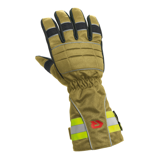 Bild von ROSENBAUER Feuerwehrhandschuh SAFE GRIP 3 mit Stulpe, sandfarben, Gr. 7