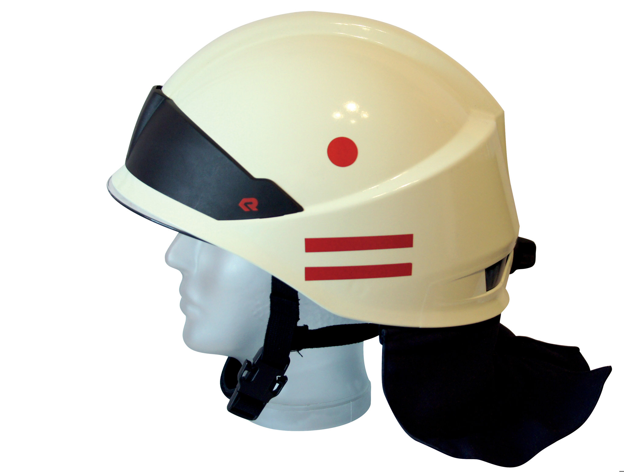 Bild von ROSENBAUER Funktionsbestreifung für HEROS-Helme, 10x70 mm, rot