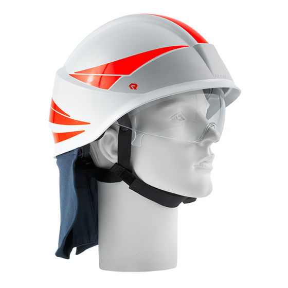 Bild von ROSENBAUER Standardnackenschutz für HEROS-Helme (an Helm montiert)