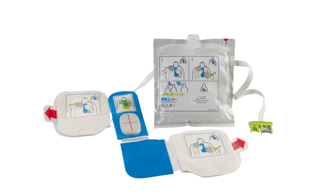 Bild von DÖNGES Zoll Elektrode CPR-D padz für AED plus, AED pro