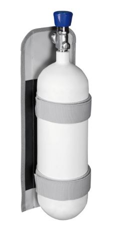 Bild von PAX Sauerstoffflaschenhalterung für 0,8 ltr.-Flasche, 28x14x1 cm