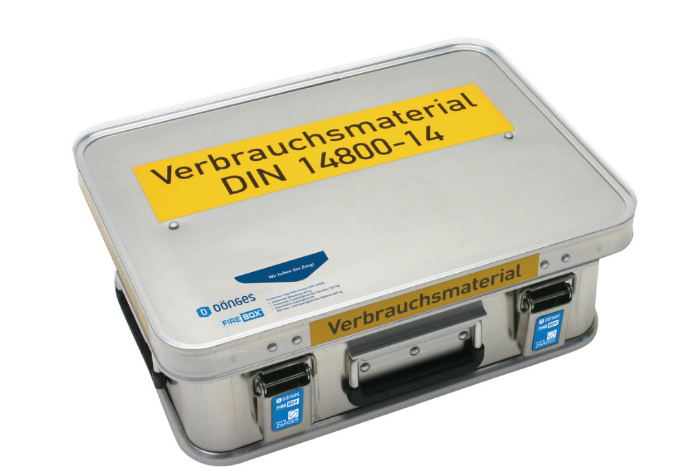 Bild von DÖNGES Transportkiste FireBox made by Zarges für Verbrauchsmaterialkasten DIN 14800-VMK