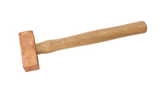 Bild von DÖNGES Kupferhammer mit Holzstiel, funkenfrei, 1.000 g