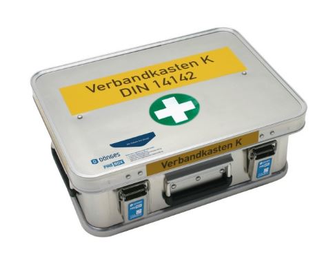 Bild von Dönges FireBox, Verbandkasten K DIN 14142-K, OHNE Inhalt, 400 x 300 x 150 mm