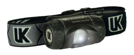 Bild von UK Stirnlampe 3AAA Vizion, schwarz, inkl. Batterien