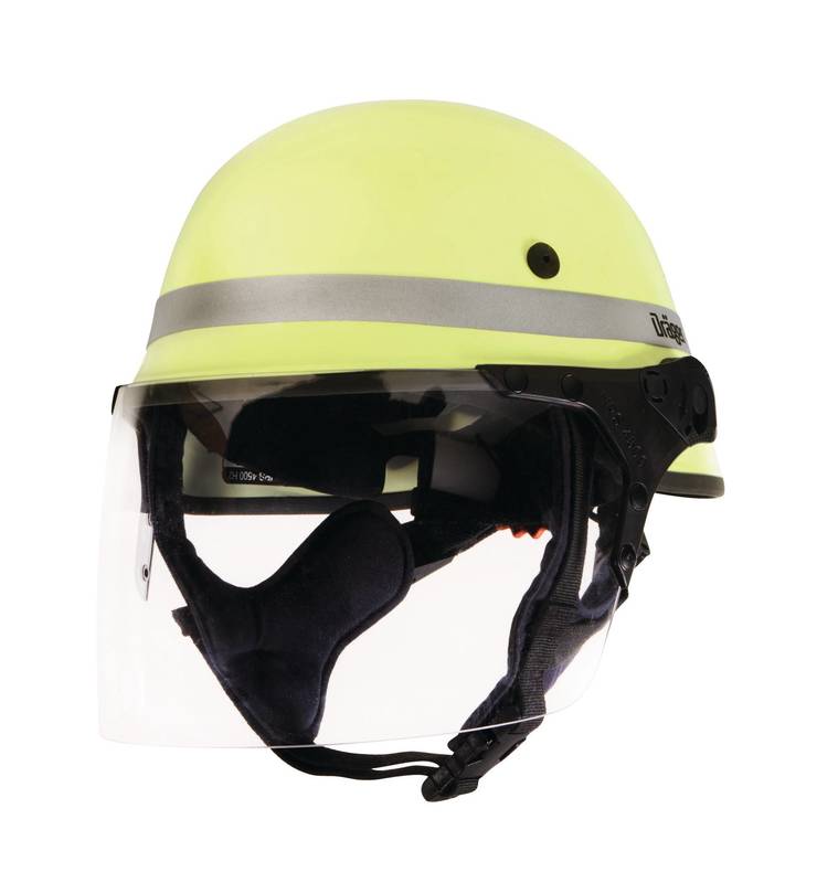 Bild von DRÄGER Feuerwehrhelm HPS 4500 Komfort, H2 (48 - 61 cm), nachleuchtend